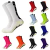 Sports Socks Men's Football Soccer Socks Anti Slip Non Slip Grip Pads for Football Basketball Sports Cycling Grip Socks 231213