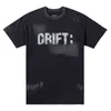 Designer Oversize Tee Korean DRIFT Washed T shirt Summer Casual Fashion Skateboard Men Women NEW VINTAGE Tshirt 24ss 1214