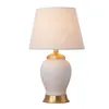 Vases El Bedside Ceramic Table Lamp For Bedroom Living Room Desk Classic Dining Lights