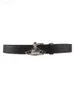 Designer vivianes Westwoods Jewelry Viviennr Western Empress Dowager Saturn Belt Women's Black Luxury Planet Design Belt Versatile Silver Jeans 2024