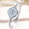 Wristwatches 100pcs lot Jw-8137L Fashion Lady Bracelet Watch Wrap Quartz Elegance Roman Style Alloy For Whole WatchWristwatche3286
