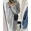 Women's Hoodies 2023 Donne Autunno inverno casual abito lungo oversize felpe oversize per maglione anime blusa panoratura per camicetta party oem