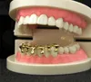 Hip Hop Custom Fit Grillz 14K złote zęby Hip Hop Hop Caps Dolne dolne grille5667524