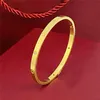 Bangle Designer for Women Mens Armband Gold Bangles Golden Plated Designer hela smycken Luxury Green Red Color Graphic Coupl2137