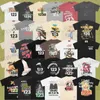 Homens camisetas 2023 RRR123 Oversized T-shirt Quadro Carta Impresso Puro Algodão Redondo Pescoço Homens e Mulheres 1/1 Manga Curta T231214