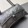 Kum saati tasarımcı çanta kadın omuz çantaları siyah zincir çanta tote b aile 8-line çanta cüzdan zincir çanta patent deri çanta cüzdan crossbody klasik flep çanta
