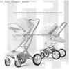 Carrinhos # Strollers # Strollers Carrinho de bebê de luxo 3 em 1 transporte com assento de carro casca de ovo nascido couro alto Landscapestrollers05 Drop Deliver Dhjv6 Q231215