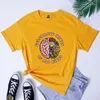 Dames T-shirts Vier geesten van alle soorten Autisme Bewustzijn T-shirt Esthetische Neurodivergerende ADHD Tee Shirt Neurodiversiteit Maatschappelijk Werker