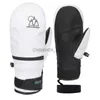 Skihandschuhe Schaffell EIS Schneehandschuhe Outdoor-Zubehör Wasserdichter tragbarer Snowboard-Handschuh Ski-Handfläche Fünf-Finger-UnsexL23118