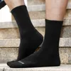 Sports Socks YUEDGE Mens Moisture Wicking Work Boot 5PairsPack Comfort Cotton Cushion Crew Athletic Hiking Size 37 EU 231213