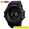 ساعة Wristwatches Skmei 1358 ALTIMETER WEATHER TRACKER RELOOJ HOMBRE Outdoor Watches Mens Pressure Compass Sport Digital Wristwatches 231214