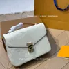Designer koppling handväskor kuvert äkta läder kaviar väskor plånbok mode lady axel väska kvinnor handväska vintage