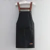 Aprons Resistant Dirt Apron Waterproof and Oil Household Kitchen Cooking Fashion Adult Work Clothes Accessories 231214