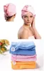 Party Designer Microfiber Magic Haardrogen Tulband Handdoeken 4 kleuren droge zachte handdoeken katoen Sneldrogende Droger Bad make-up handdoek DA323