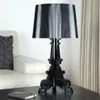 Itália bourgie acrílico candeeiros de mesa moderno simples fantasma sombra lâmpada casa sala estar quarto estudo led suporte luz luminárias252t