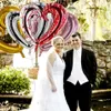 Parti Dekorasyonu 40inch Büyük Kalp Balon Pembe Altın Şekiş Hava Balonları Sevgililer Günü Düğün Aşk Dekorasyonları Folyo2397