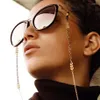 Solglasögon ramar mode pilkedja för glasögon skarvad metallmaskband LANYARD Kvinnsmycken Tillbehör267h
