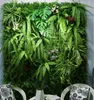 Decorative Flowers Artificial Green Plants Persian Leaf Wall Hanging Wedding Bar Restaurant Decoration Accessories Simulated