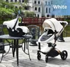 Batabıklar# Bebekler# Luxury Deri 3 In 1 Bebek Bebek Taşıyıcı İki Yolcu Süspansiyon 2 Güvenlik Araba Koltuğu Doğum Bassinet Taşıma Pram Kat q231215