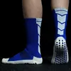 Sports Socks Men's Football Soccer Socks Anti Slip Non Slip Grip Pads for Football Basketball Sports Cycling Grip Socks 231213