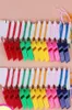 Noise Maker Colorful Plastic Noise Referee whistle Havung class whistle party cheer concert cheer activities Children toy football4143765