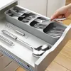 Almacenamiento de cocina vajilla Gadget cajón armario caja contenedor estante cuchara palillos cuchillo