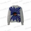 Herrenpullover Gewaschener Vintage-Pullover Männer Frauen 1 1 Beste Qualitätspullover Ärmelstrick-Sweatshirts T231214