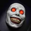 Máscara led brilhante assustador máscara de halloween sorridente demônios o mal cosplay adereços horror festa de férias 2021 presente máscara g220412262z