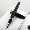 Fountain Pens Metal Jinhao X850 Pen Black Gold Nibs School Supplies Office Business Writing Ink Present Stationery 231213