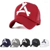 Casquettes de baseball Hommes Femmes Lettre Brodée Coton Snapback Baseball Cap Printemps Automne Casual Réglable Unisexe Hip Hop Mesh Hat Trucker