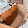 Sac fourre-tout de luxe sac de créateur marque de mode sac fourre-tout de travail en cuir véritable femmes sacs haute capacité femme plusieurs couleurs shopping en plein air sac à main hobo décontracté