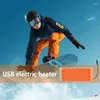 Tapetes USB Roupas Aquecedor Pad Elétrico Jaqueta Aquecida Aquecimento 4 Níveis de Temperatura Ajustáveis Aquecimento Lenço de Inverno