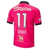 Equipe do clube 23-24 Homens Futebol Cerezo Osaka Jerseys J1 League 9 PEREIRA 38 KITANO 25 OKUNO 19 TAMEDA 7 UEJO 8 KAGAWA 11 CROUX Nome personalizado Número Camisa de futebol Kits Uniforme