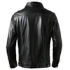 Men's Leather Faux Men Genuine Jacket Soft Slim Fit Tanned Pigskin Jackets Male Skin Coat Spring Clothing M483 231214