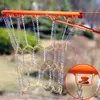Balls Metal Basketball Net All-Weather Basketball Net Chain Netting Sport Rims Basket Frame Basketball Hoop Basket Rim Net 231213