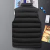 Men's Vests Vest Jacket For Men Winter Sleeveless Jackets Fashion Cotton-Padded Waistcoat Casual Coats Plus Size M-8XL Top 8