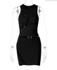 Casual Dresses European and American Style Dress 2-Piece Suit Women's Clothes Top Kirt Set