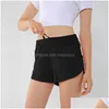 Catsuit Costumes Fashion Top Look Trendy Shorts High Waisted Athletic For Women Workout Biker Running Yoga Gym Tennis Drop Delivery Dhefh