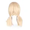 Cosplay Wigs Wendy wig Genshin Impact cos series pale gold long straight hair animation chemical fiber high temperature silk cover