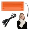 Tapis USB Vêtements Coussin chauffant Veste chauffante électrique Chauffage 4 niveaux de température réglables Réchauffement Écharpe d'hiver