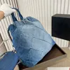 Sac à dos le plus shopping fourre-tout designer voyage femme fronde sac à main cher sac à main avec chaîne en denim argenté Gabrielle matelassée sacs à main de luxe