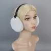 Ear Muffs Zima prawdziwa rex królik futra uszu Lady ciepło prawdziwy rex królik futra pluszowa mufka ucha kobiety puszyste 100% naturalne futra hrabia 231214