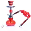 Taşınabilir nargile shisha sigara su borusu seti 10.8 inç serin mini renkli cam yenilikçi sheesha narguil nargil nargilli kiti hediye ll