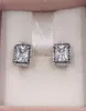 Timeless Elegance Stud Clear Cz Made of 925 Sterling Silver Fit European Style ALE Jewelry Andy Jewe4743743