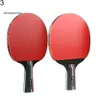 Raquettes de tennis de table SP 2pcs ensemble de raquettes en bois pour débutant professionnel de ping-pong 231214