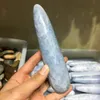 Massage Stones Rocks natural Celestite quartz crystal MASSAGE WAND Powerful Healing 231214