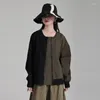 Kadın Hoodies Superaen Design Fashion Sweatshirt 2023 Sonbahar/Kış Basit Fermuarı Panel Sweatshirt