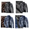 Vestes pour hommes Denim Hommes Style Manteaux Zipper Coton Matériel Haute Qualité Mâle Casual Classique Bleu Noir Mode Jeans Vêtements 231214