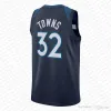 Karl-Anthony Towns 5 Anthony Edwards Basketball-Trikot Rudy Gobert Kevin Garnett Minnesotas Timberwolve 2023 2024 Stadt Jaden McDaniels Kyle Anderson Naz Reid