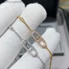 Bracelets de charme Classic Fashion Mobile Zircon Bracelet original de alta qualidade Gift de feriado feminino q231214